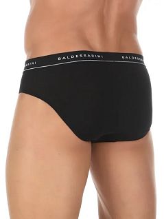 Облегающие брифы на широкой резинке черного цвета BALDESSARINI RT90041/6083 930